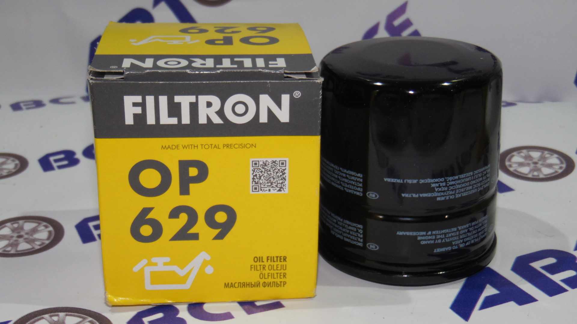 Фильтр масла OP629 FILTRON